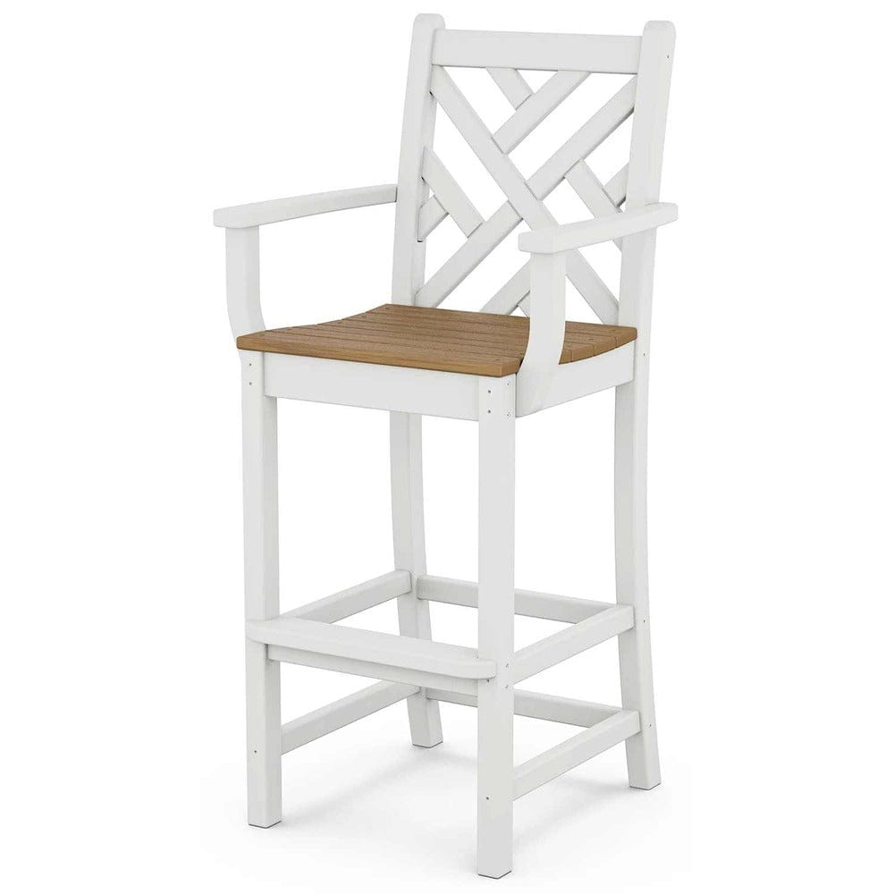 POLYWOOD® Chippendale Bar Arm Chair - Select Accents - CDD202 Chair POLYWOOD®