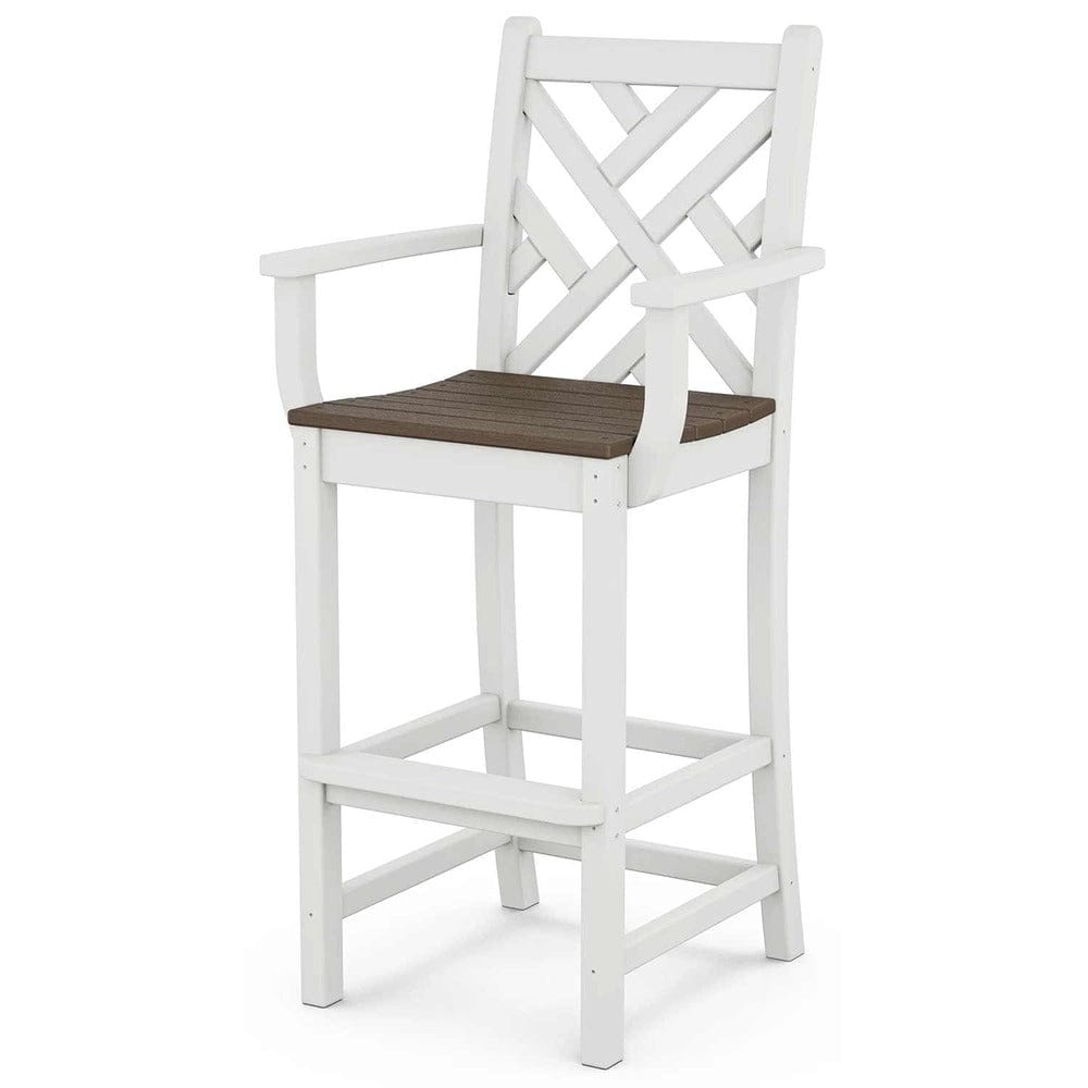 POLYWOOD® Chippendale Bar Arm Chair - Select Accents - CDD202 Chair POLYWOOD®