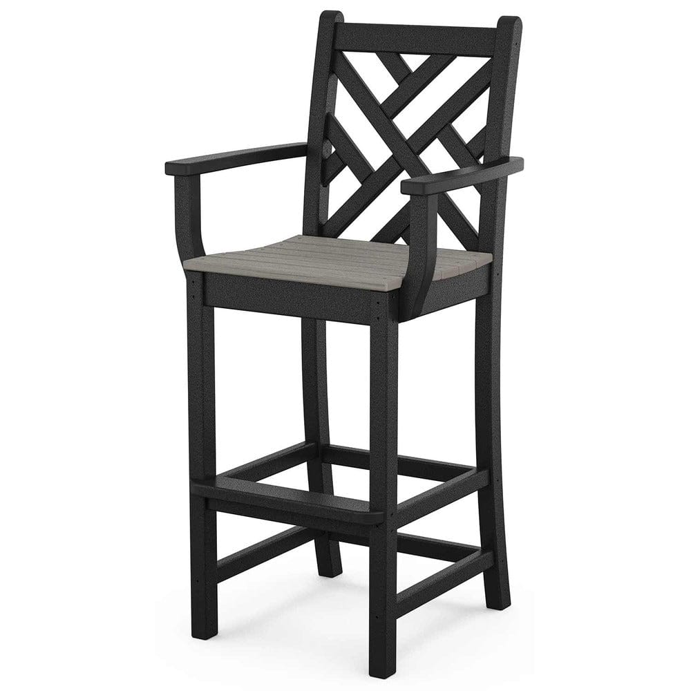 POLYWOOD® Chippendale Bar Arm Chair - Select Accents - CDD202 Chair POLYWOOD®