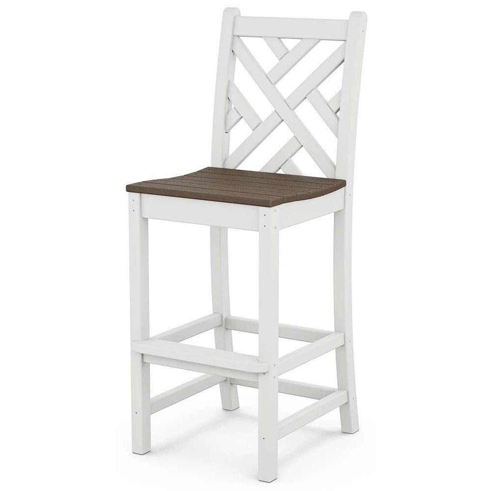 POLYWOOD® Chippendale Bar Side Chair - Select Accents - CDD102