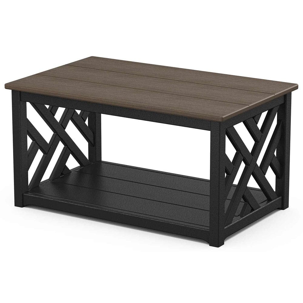 POLYWOOD® Chippendale Coffee Table - Select Accents - CT2P23362 Outdoor Coffee Table POLYWOOD®