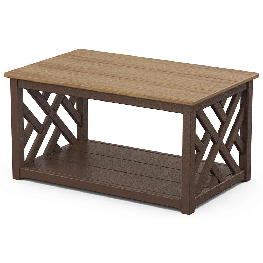 POLYWOOD® Chippendale Coffee Table - Select Accents - CT2P23362 Outdoor Coffee Table POLYWOOD®