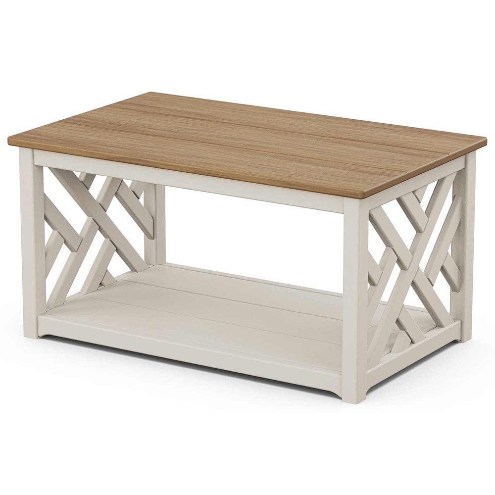 POLYWOOD® Chippendale Coffee Table - Select Accents - CT2P23362 Outdoor Coffee Table POLYWOOD®