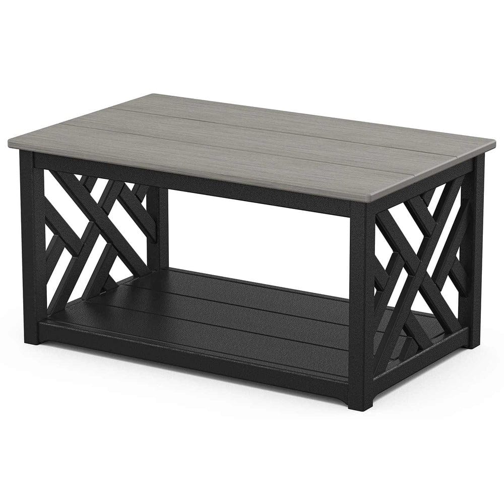 POLYWOOD® Chippendale Coffee Table - Select Accents - CT2P23362 Outdoor Coffee Table POLYWOOD®