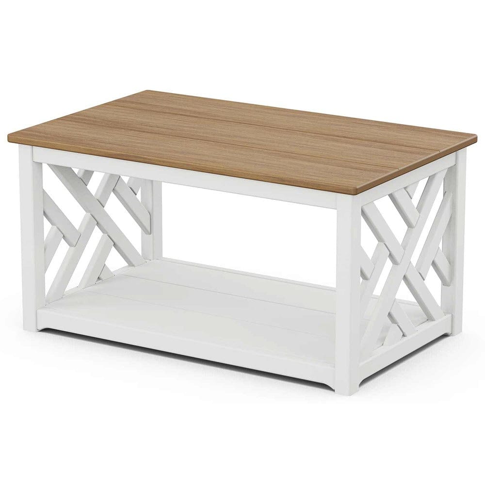 POLYWOOD® Chippendale Coffee Table - Select Accents - CT2P23362 Outdoor Coffee Table POLYWOOD®