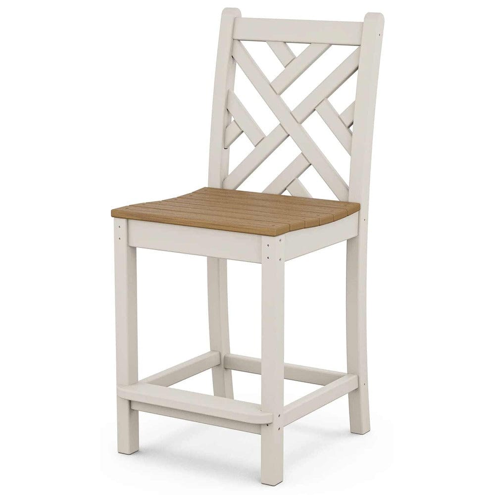POLYWOOD® Chippendale Counter Side Chair - Select Accents - CDD101 Chair POLYWOOD®