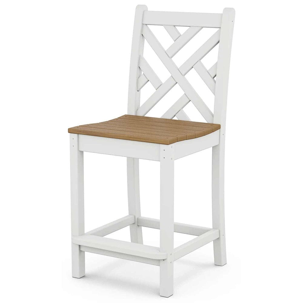POLYWOOD® Chippendale Counter Side Chair - Select Accents - CDD101 Chair POLYWOOD®