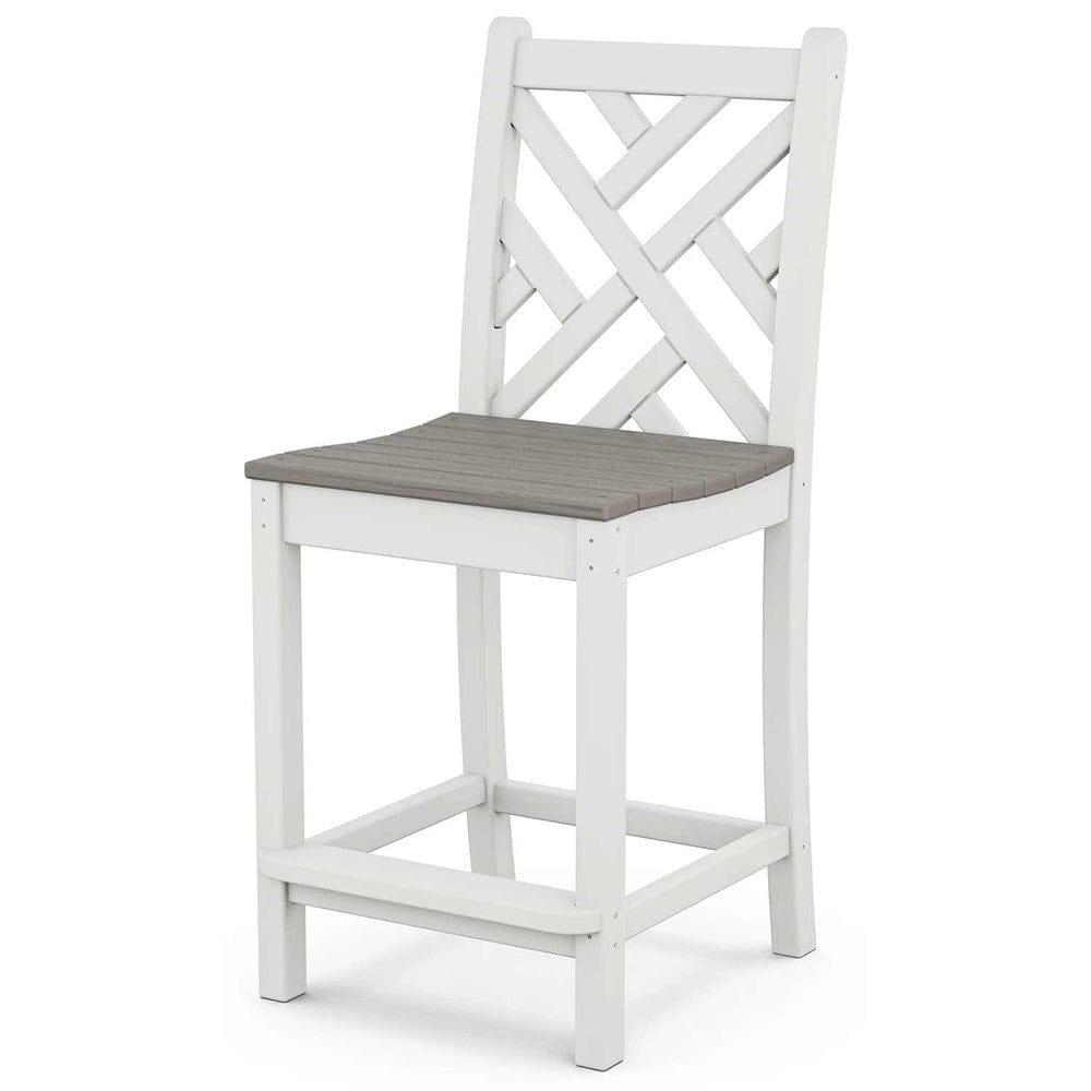 POLYWOOD® Chippendale Counter Side Chair - Select Accents - CDD101 Chair POLYWOOD®