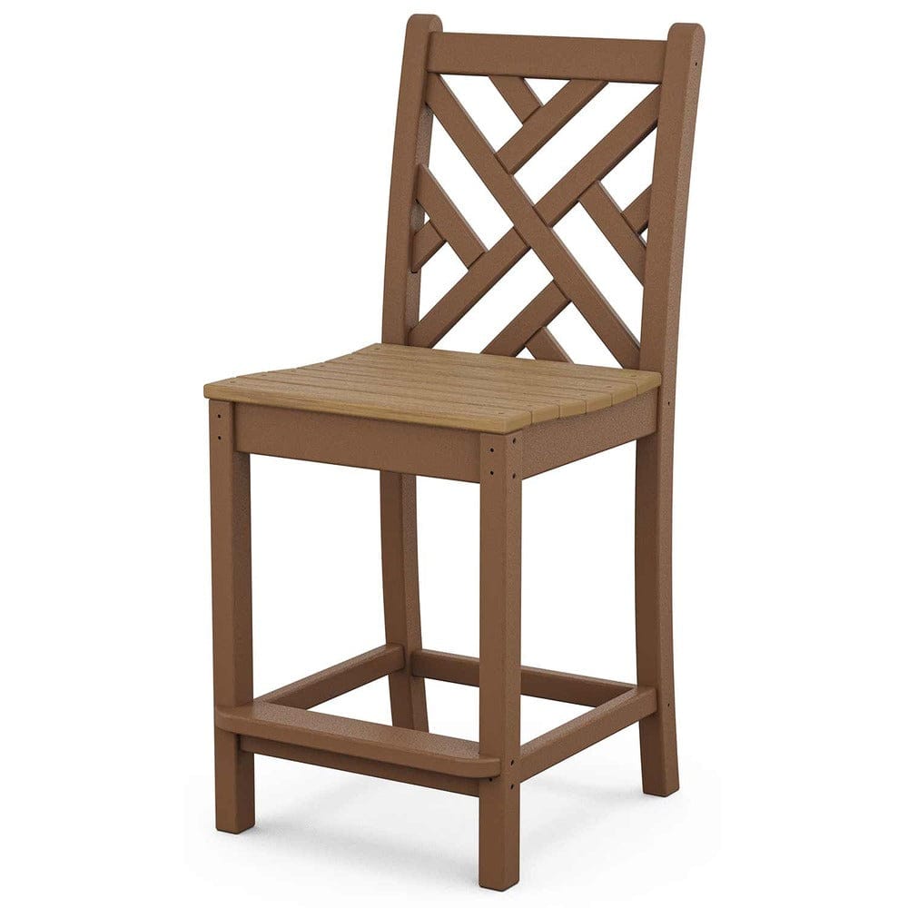 POLYWOOD® Chippendale Counter Side Chair - Select Accents - CDD101 Chair POLYWOOD®