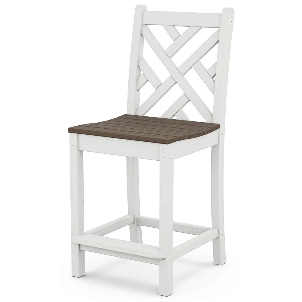POLYWOOD® Chippendale Counter Side Chair - Select Accents - CDD101 Chair POLYWOOD®