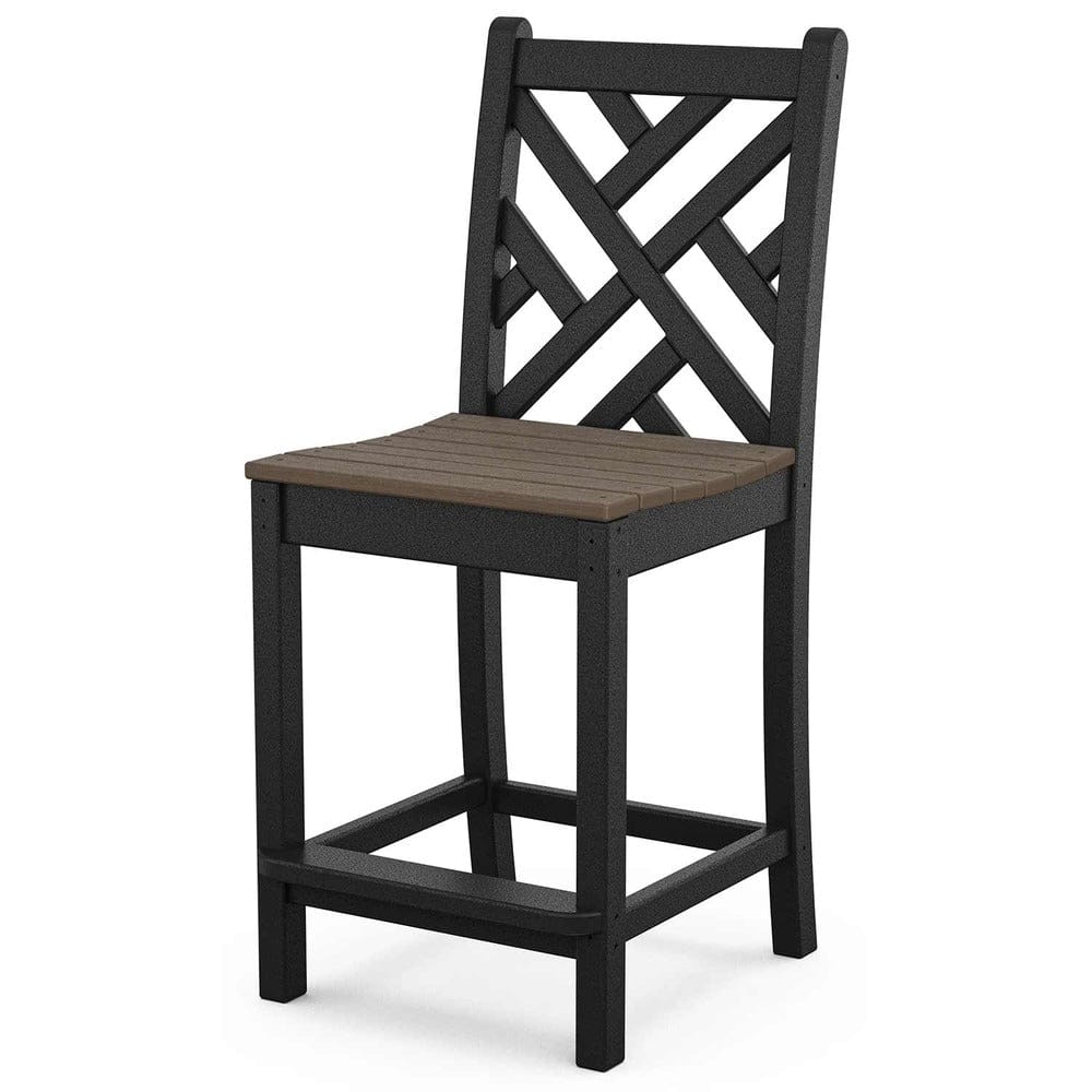 POLYWOOD® Chippendale Counter Side Chair - Select Accents - CDD101 Chair POLYWOOD®
