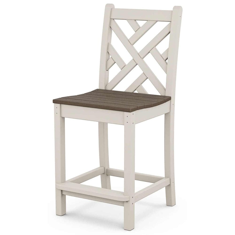 POLYWOOD® Chippendale Counter Side Chair - Select Accents - CDD101 Chair POLYWOOD®