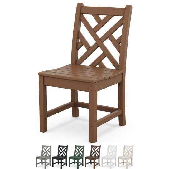 POLYWOOD® Chippendale Dining Side Chair - CDD100 Chair POLYWOOD®