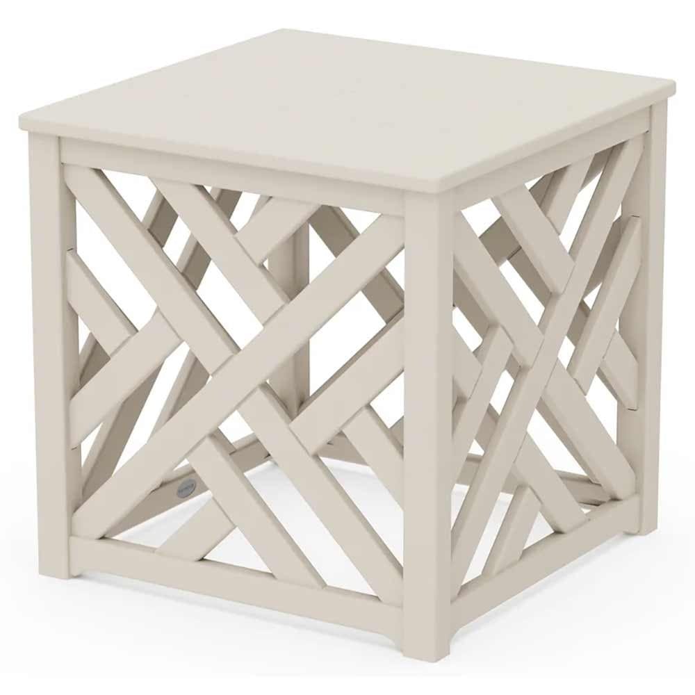 POLYWOOD® Chippendale Umbrella Stand Accent Table - CT4P232U End Table POLYWOOD®