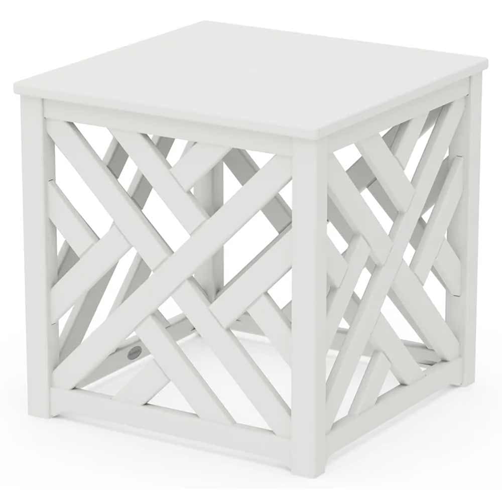 POLYWOOD® Chippendale Umbrella Stand Accent Table - CT4P232U End Table POLYWOOD®