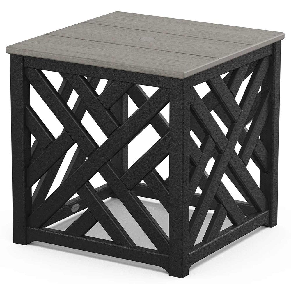 POLYWOOD® Chippendale Umbrella Stand Accent Table - Select Accents - CT4P232U End Table POLYWOOD®