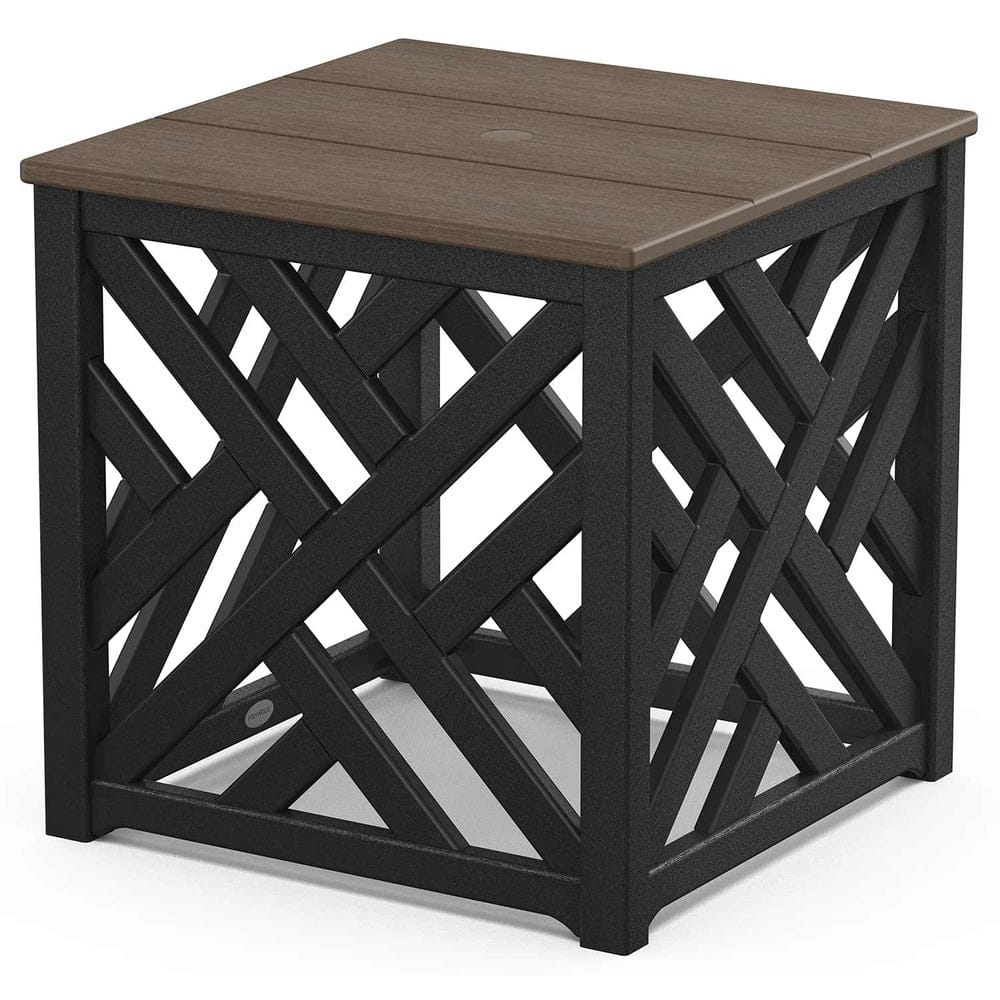 POLYWOOD® Chippendale Umbrella Stand Accent Table - Select Accents - CT4P232U End Table POLYWOOD®