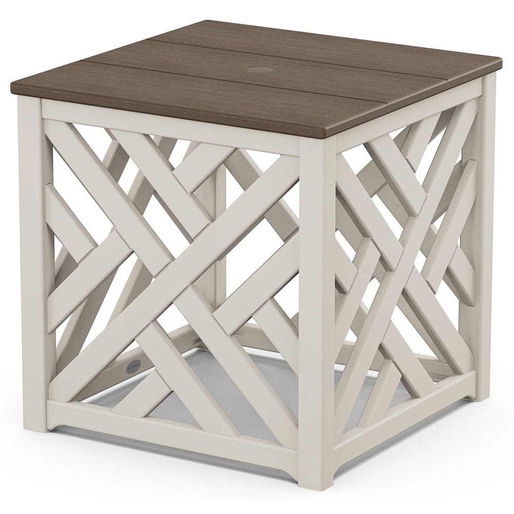 POLYWOOD® Chippendale Umbrella Stand Accent Table - Select Accents - CT4P232U End Table POLYWOOD®