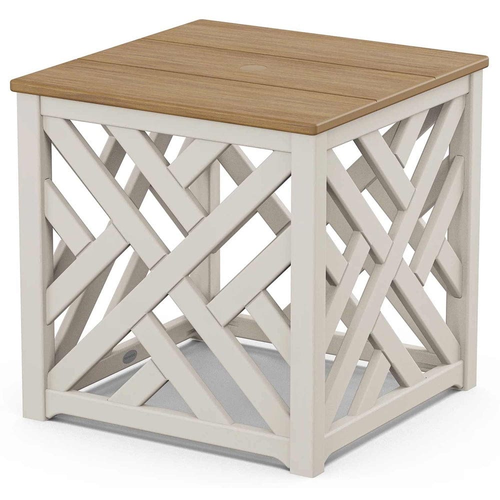 POLYWOOD® Chippendale Umbrella Stand Accent Table - Select Accents - CT4P232U End Table POLYWOOD®