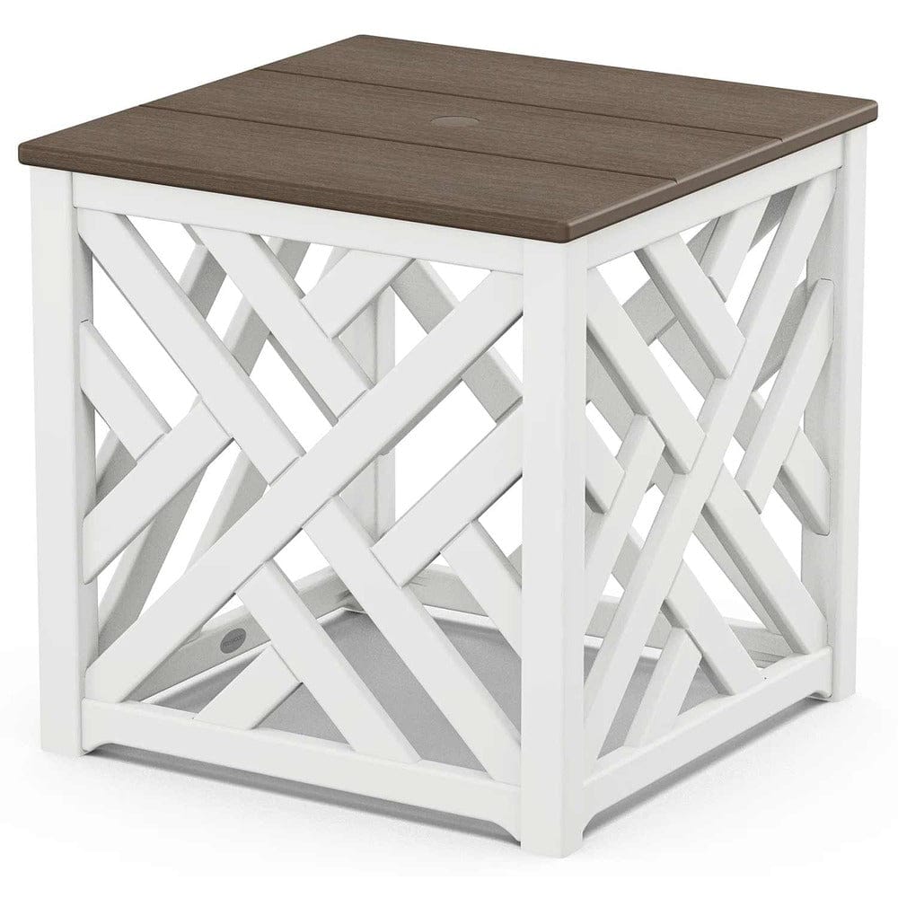 POLYWOOD® Chippendale Umbrella Stand Accent Table - Select Accents - CT4P232U End Table POLYWOOD®
