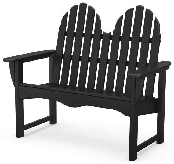 POLYWOOD® Classic Adirondack 48" Bench - ADBN-1 Benches POLYWOOD®