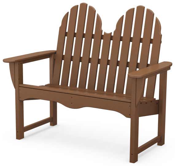 POLYWOOD® Classic Adirondack 48" Bench - ADBN-1 Benches POLYWOOD®