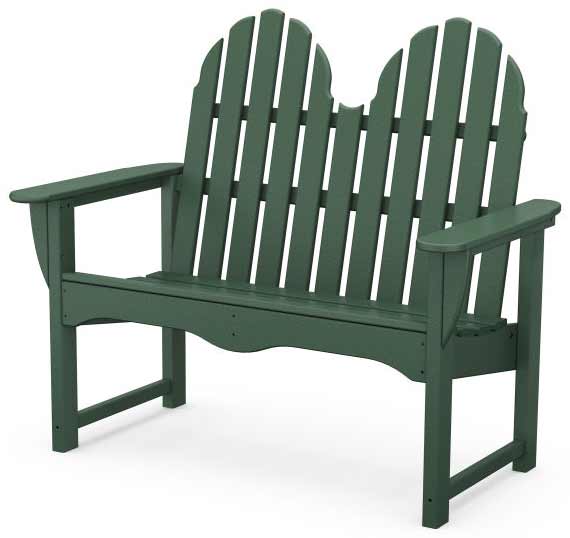 POLYWOOD® Classic Adirondack 48" Bench - ADBN-1 Benches POLYWOOD®
