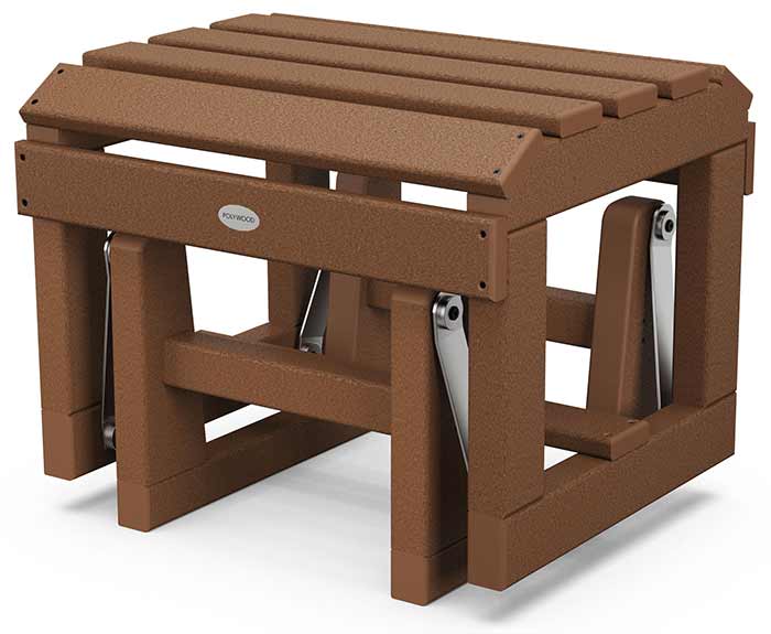 POLYWOOD® Classic Adirondack Glider Ottoman - OTGL Ottoman POLYWOOD®