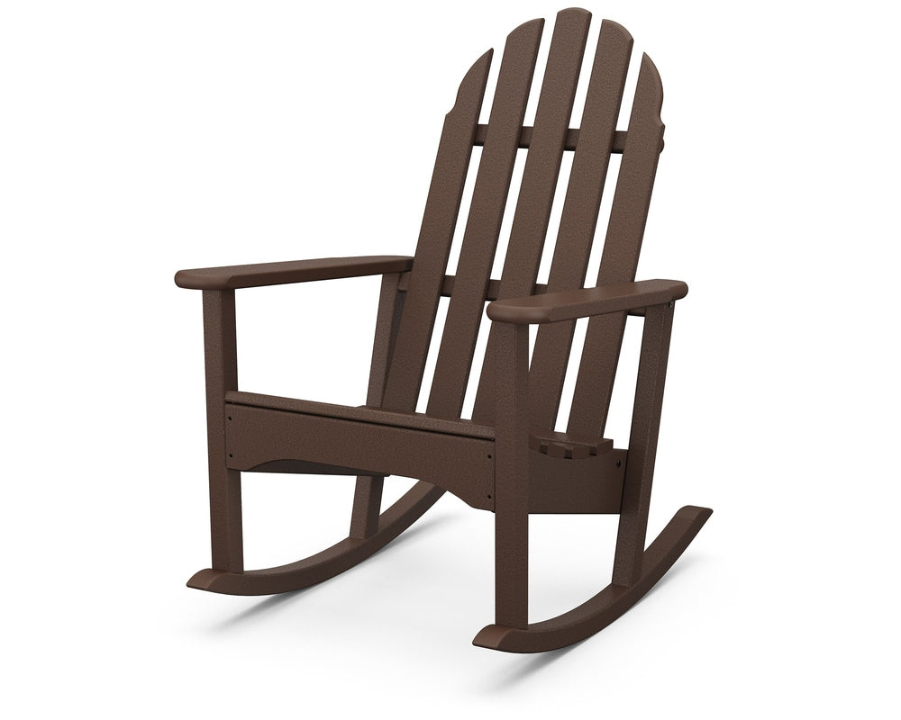 Classic Adirondack Rocking Chair - Mahogany