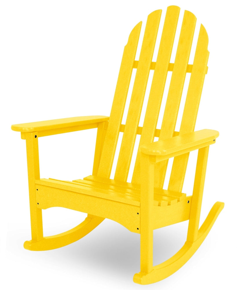 Classic Adirondack Rocking Chair - Lemon