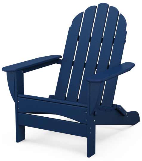 POLYWOOD® Classic Oversized Folding Adirondack Chair - AD7030 Adirondack Chair POLYWOOD®