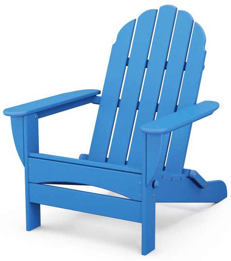 POLYWOOD® Classic Oversized Folding Adirondack Chair - AD7030 Adirondack Chair POLYWOOD®