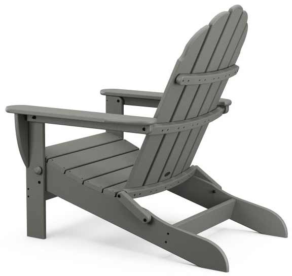 POLYWOOD® Classic Oversized Folding Adirondack Chair - AD7030 Adirondack Chair POLYWOOD®