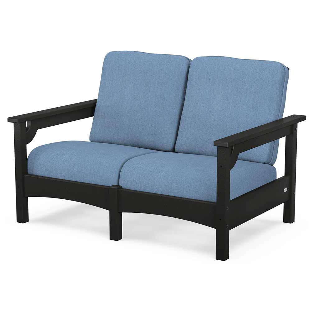 POLYWOOD® - Club Loveseat - PWCLC47GY Outdoor Furniture POLYWOOD®