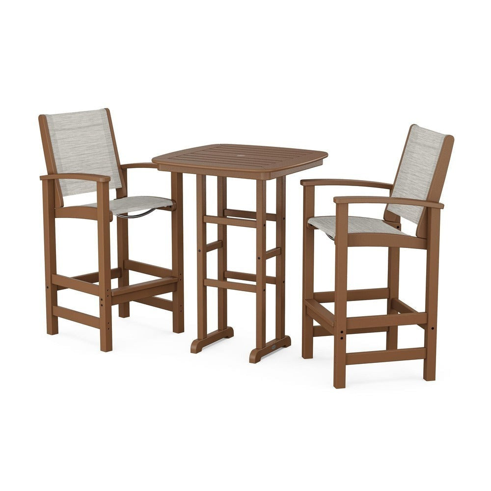 POLYWOOD® Coastal 3-Piece Bar Set - PWS156