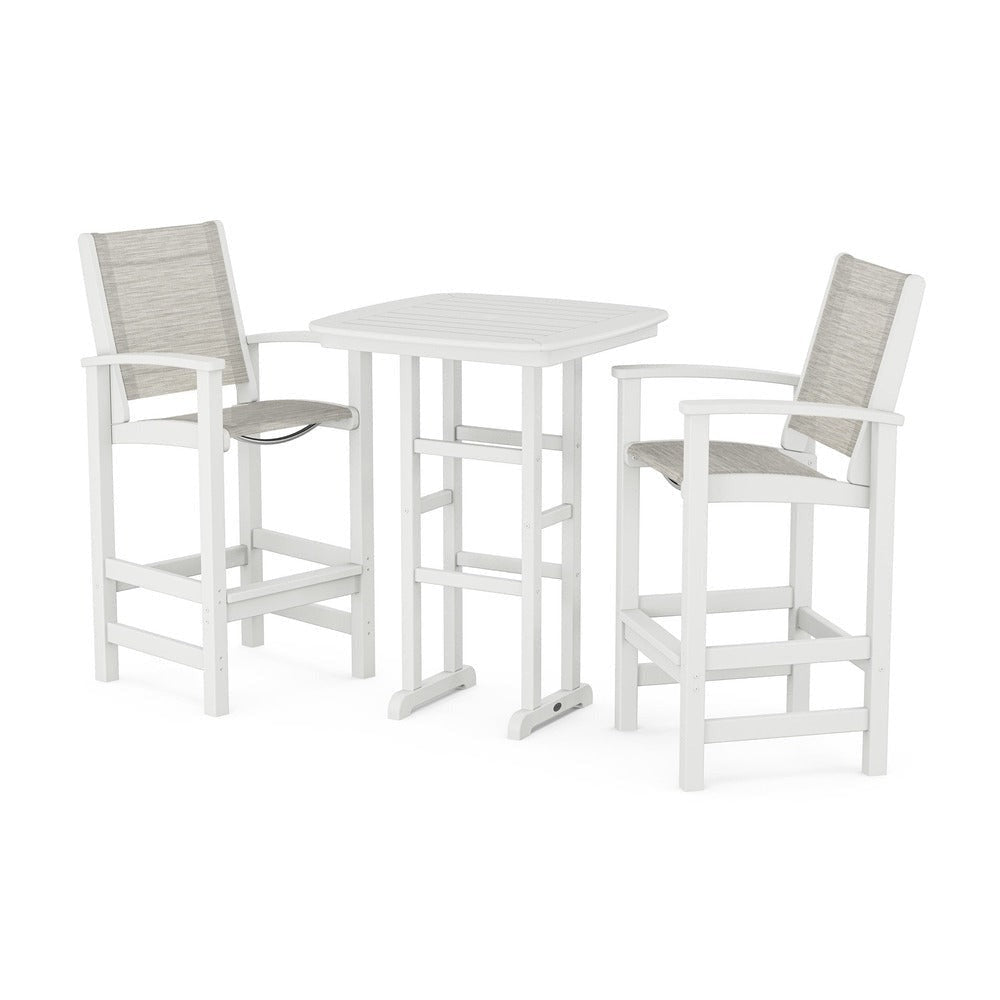 POLYWOOD® Coastal 3-Piece Bar Set - PWS156
