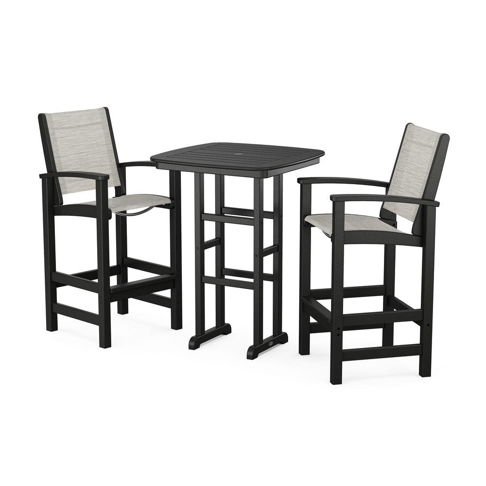 POLYWOOD® Coastal 3-Piece Bar Set - PWS156
