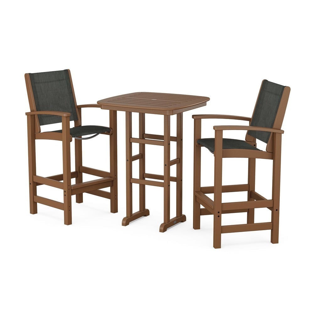 POLYWOOD® Coastal 3-Piece Bar Set - PWS156