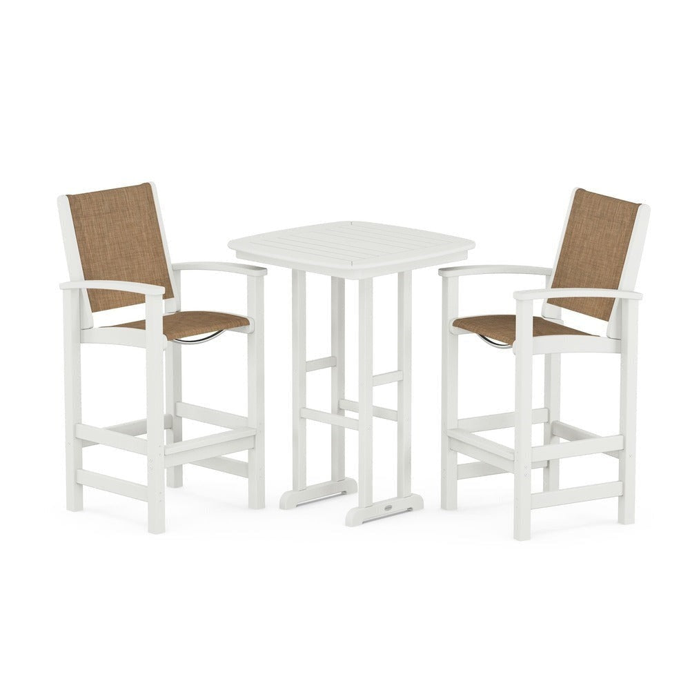 POLYWOOD® Coastal 3-Piece Bar Set - PWS156