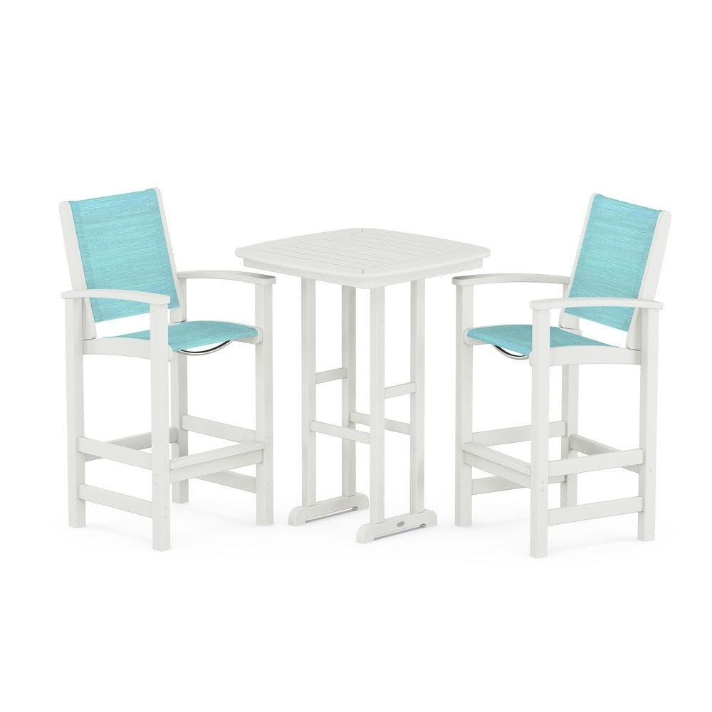 POLYWOOD® Coastal 3-Piece Bar Set - PWS156