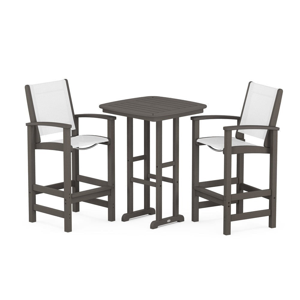 POLYWOOD® Coastal 3-Piece Bar Set - PWS156