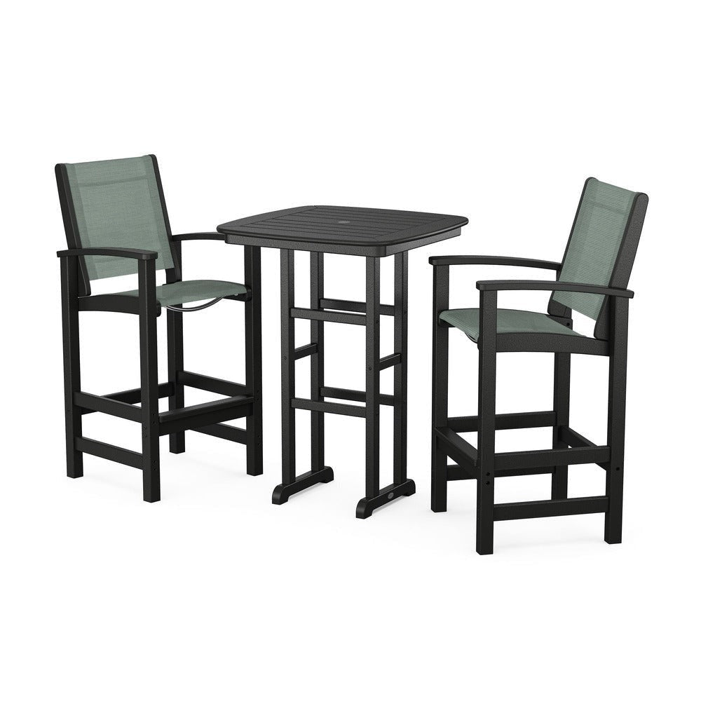 POLYWOOD® Coastal 3-Piece Bar Set - PWS156