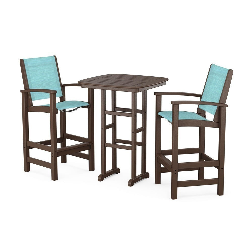POLYWOOD® Coastal 3-Piece Bar Set - PWS156