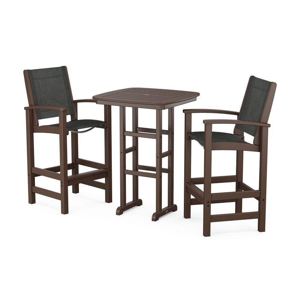POLYWOOD® Coastal 3-Piece Bar Set - PWS156