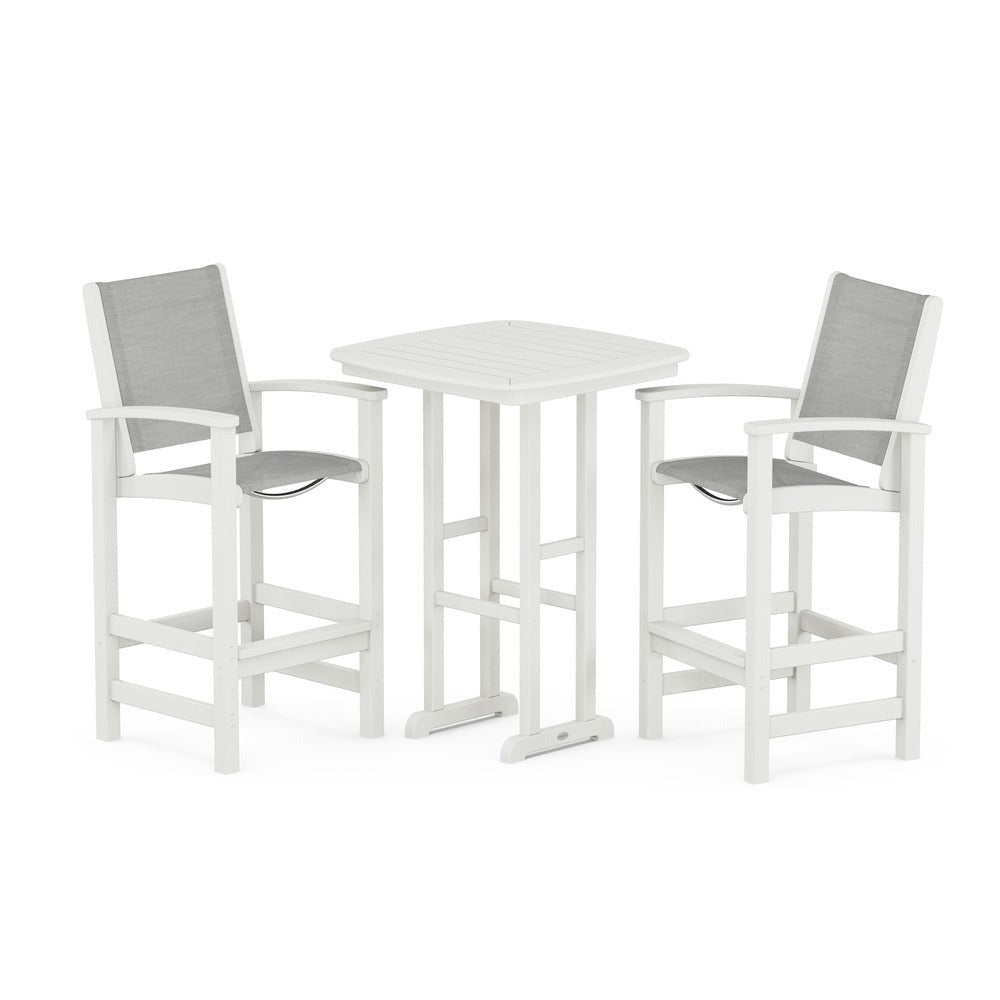 POLYWOOD® Coastal 3-Piece Bar Set - PWS156