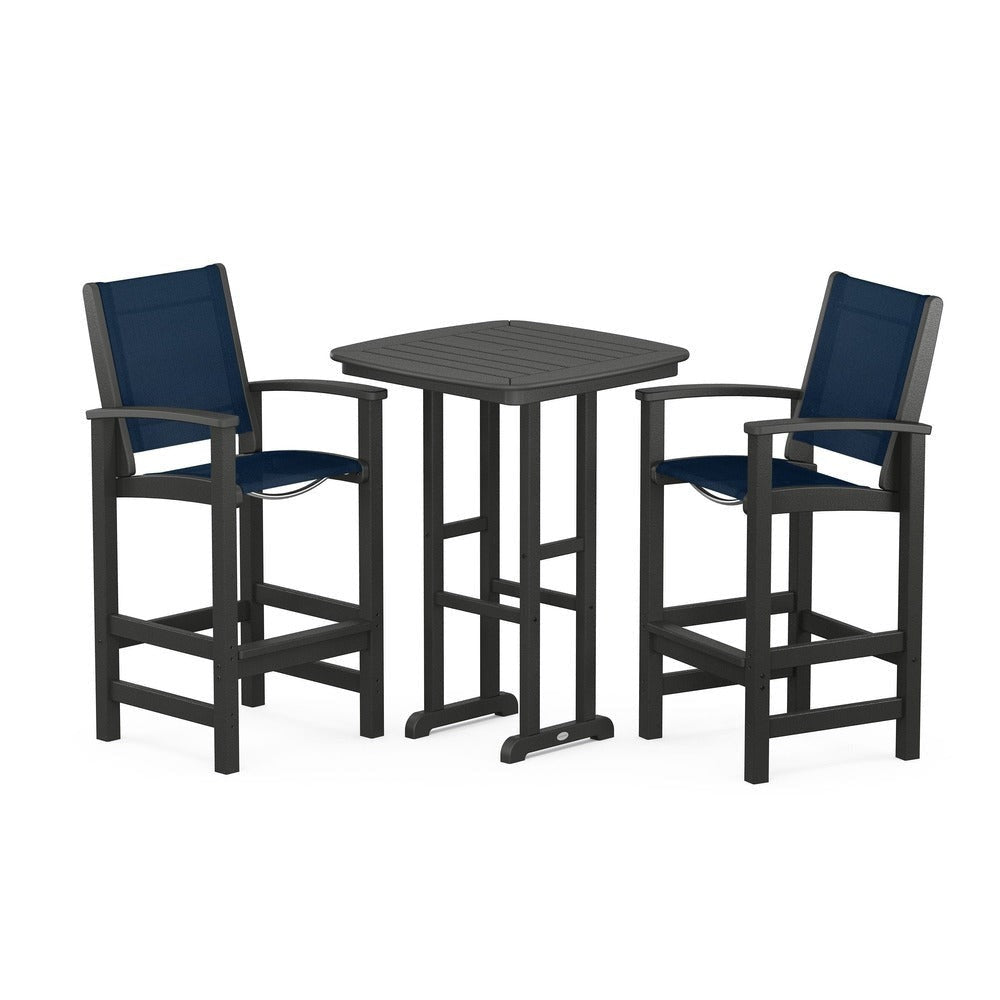 POLYWOOD® Coastal 3-Piece Bar Set - PWS156