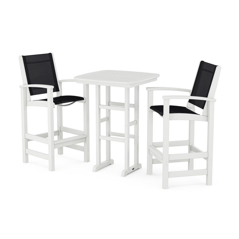 POLYWOOD® Coastal 3-Piece Bar Set - PWS156