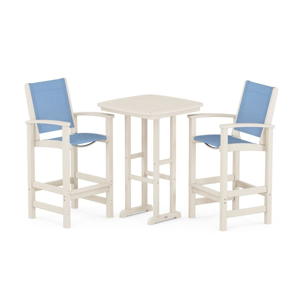 POLYWOOD® Coastal 3-Piece Bar Set - PWS156
