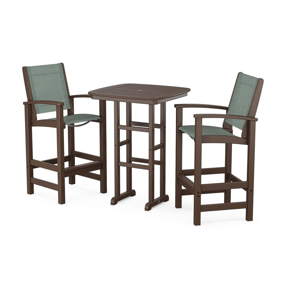 POLYWOOD® Coastal 3-Piece Bar Set - PWS156
