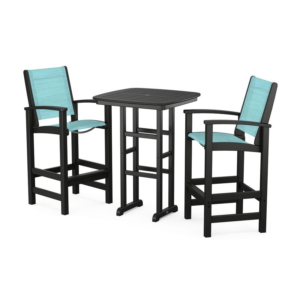POLYWOOD® Coastal 3-Piece Bar Set - PWS156
